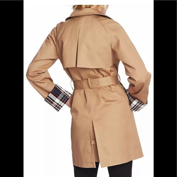 COURT & Rowe Trench Coat Size Medium Khaki. NWT - Picture 13 of 14